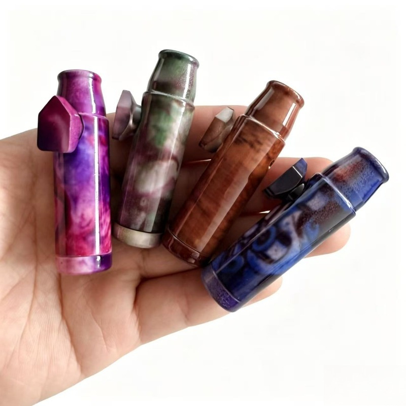 Men'S Accessories Fashion - 4 ชิ้น 8 ชิ้น ขวดสูบยาสูบอะลูมิเนียมอัลลอยด์ ท่อสูบยาสูบโลหะ
