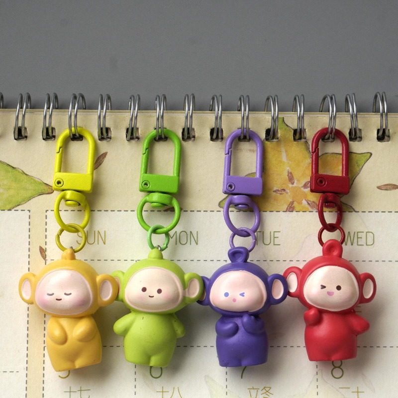 จี้การ์ตูนเทเลทับบี้ส์ 4 ชิ้น  - Men Accessories Pendant บทวิจารณ์และราคา