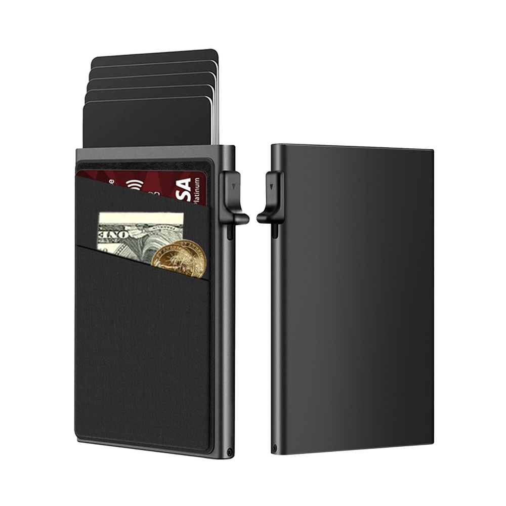 ที่ใส่บัตรป้องกันการโจรกรรม กร - Card Case Minimalist บทวิจารณ์และราคา