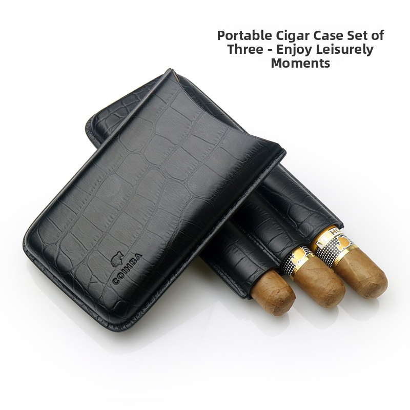 ชุดกล่องซิการ์แบบพกพา 2 ชิ้น พ - Cigar Cutter Set บทวิจารณ์และราคา