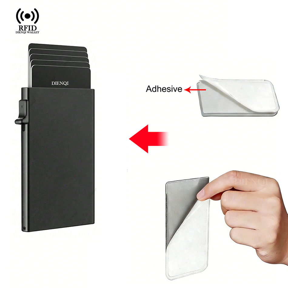 RFID Blocking ผู้ถือบัตรเครดิต - Card Case Minimalist บทวิจารณ์และราคา