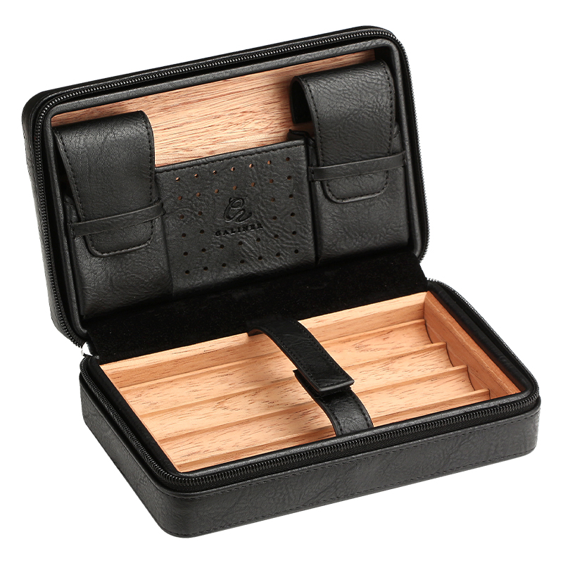 GALINER หนังซิการ์ Humidor กับ - Cigar Cutter Set บทวิจารณ์และราคา