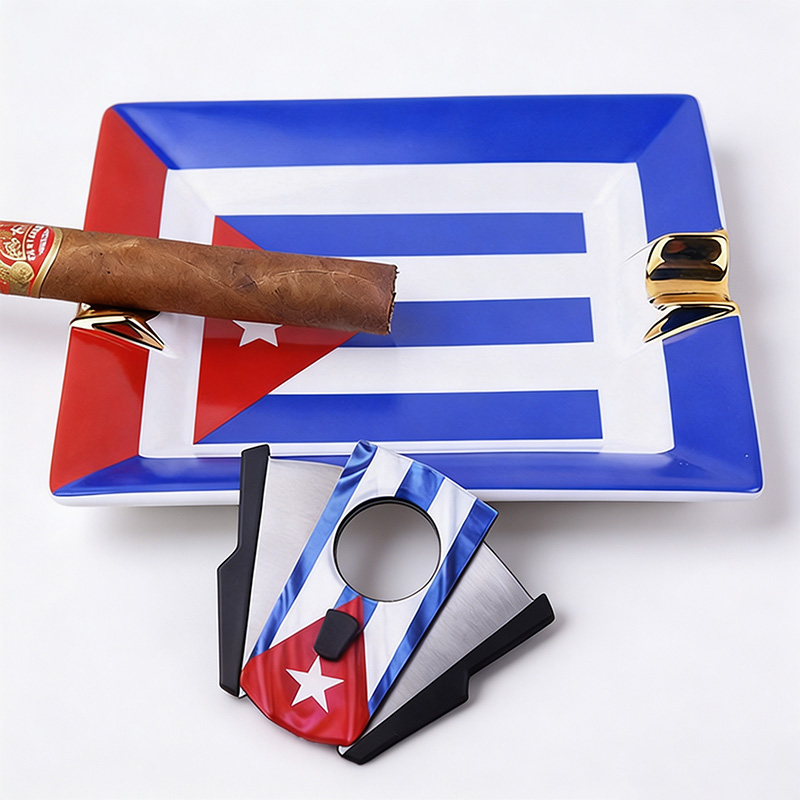 ชุดซิการ์พร้อมธงคิวบา, ที่ตัดซ - Cigar Cutter Set บทวิจารณ์และราคา