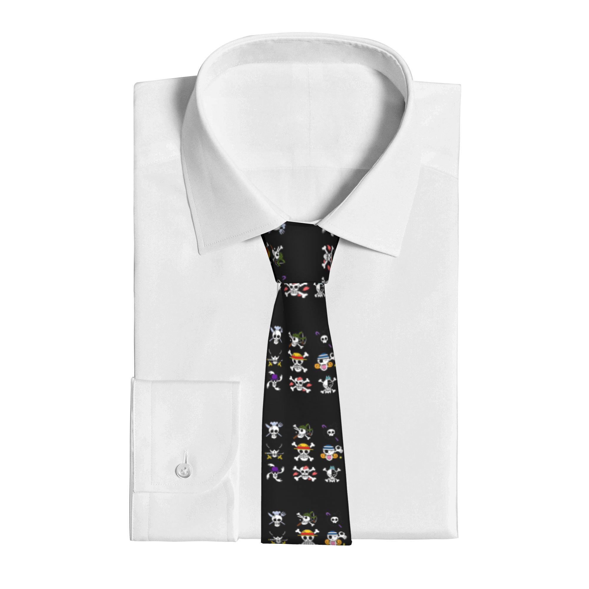เนคไทลายธงโจรสลัด คอลเลคชั่นยุ - Men Accessories Logo บทวิจารณ์และราคา