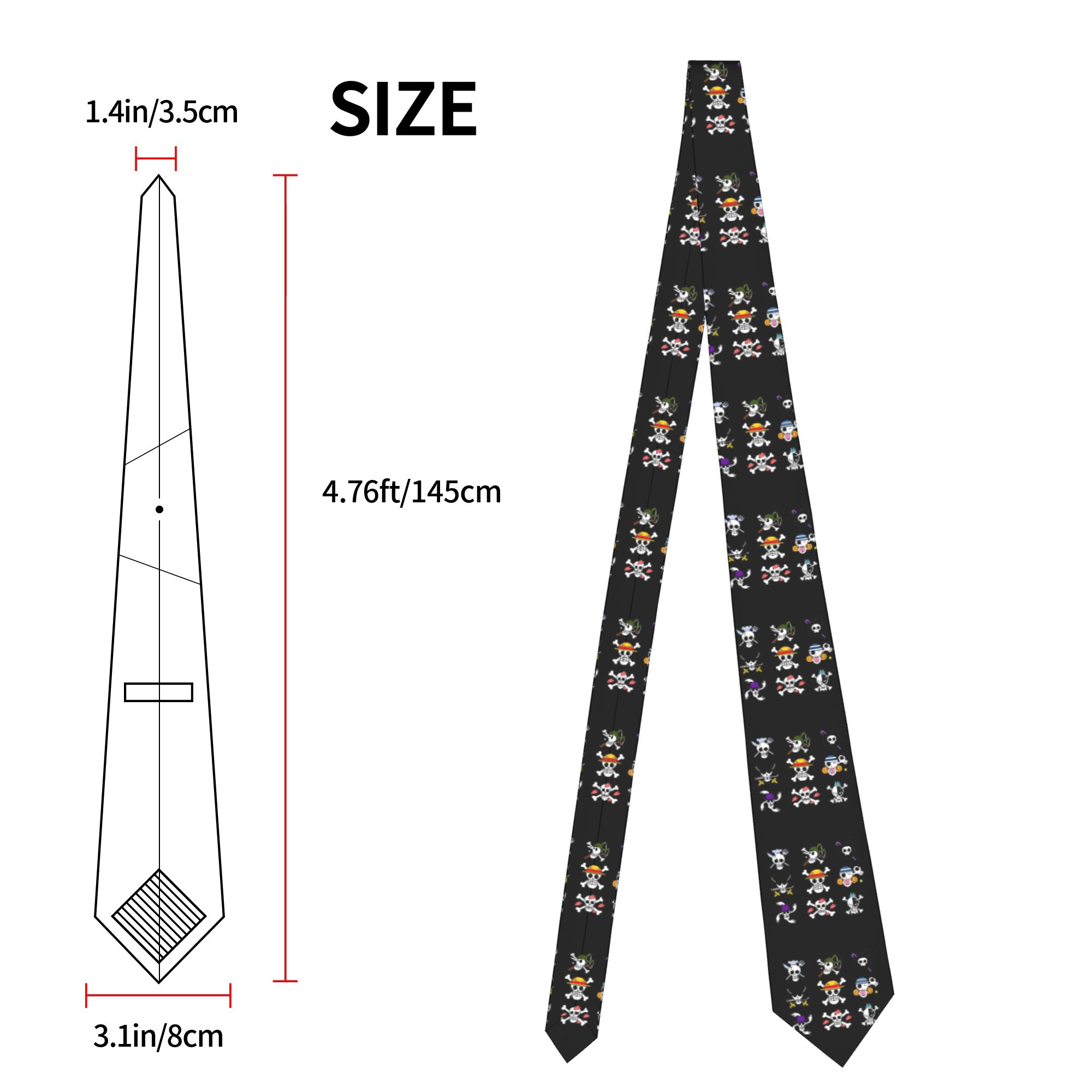 เนคไทลายธงโจรสลัด คอลเลคชั่นยุ - Men Accessories Logo บทวิจารณ์และราคา