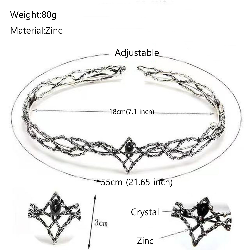 มงกุฎดอกไม้สไตล์วินเทจแบบปรับไ - Men'S Accessories Fashion บทวิจารณ์และราคา