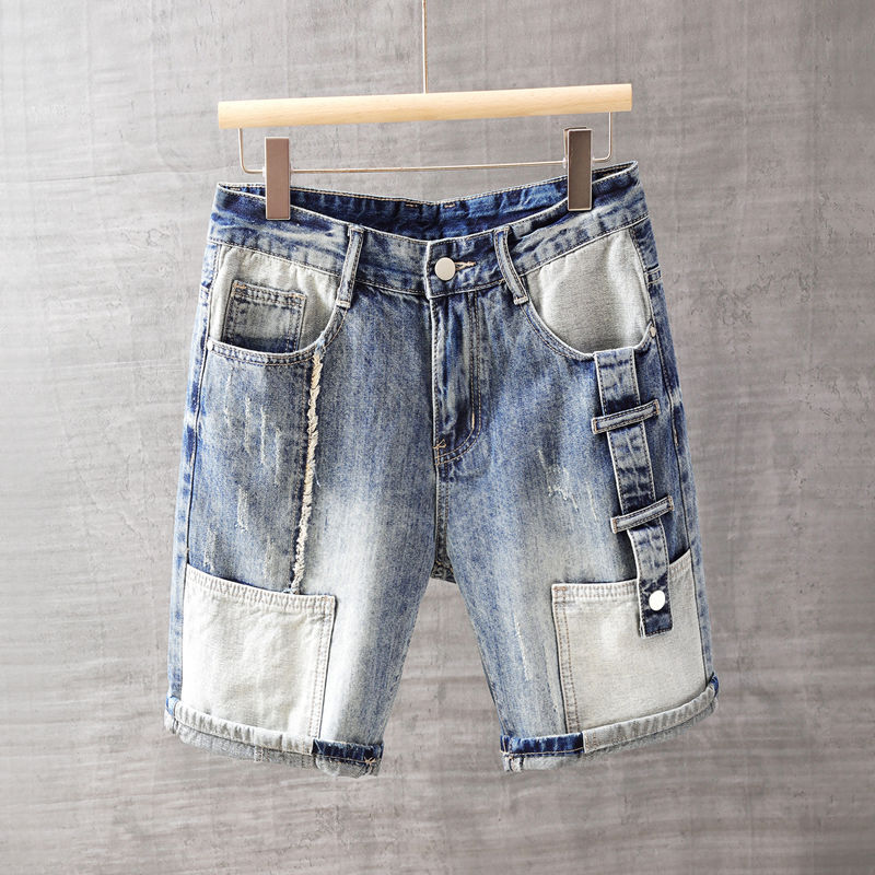 กางเกงยีนส์ขาสั้นผู้ชายกางเกงพ - Men'S Accessories For Jeans บทวิจารณ์และราคา