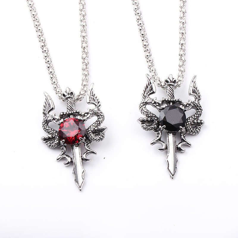 ดับเบิ้ลดราก้อน แบล็ค เจม ครอส - Men Accessories Pendant บทวิจารณ์และราคา