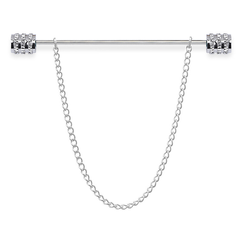 เข็มกลัดเสื้อเชิ้ตผู้ชายแบบใหม - Men'S Accessories Fashion บทวิจารณ์และราคา