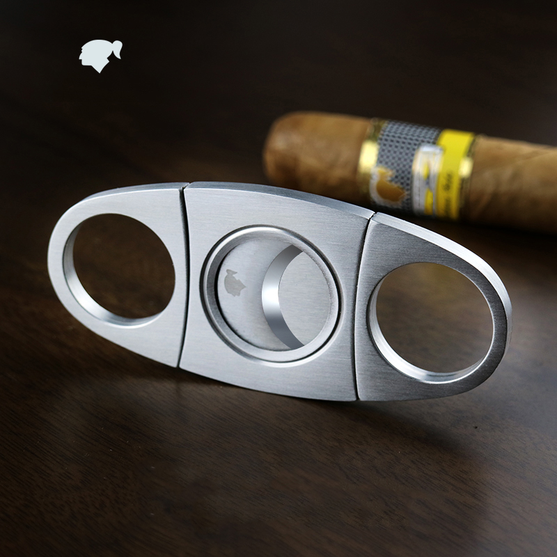 สแตนเลสซิการ์ V ตัดคู่ Guillot - Cigar Cutter Set บทวิจารณ์และราคา